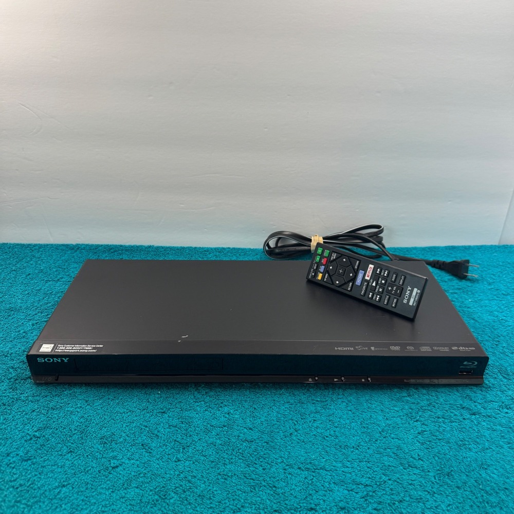 Sony BDP-S380 Blu-ray DVD Player Full HD 1080p HDMI USB with Remote Black
